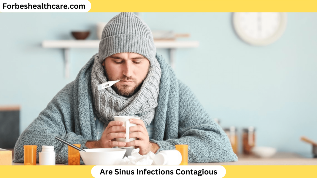 are sinus infections contagious