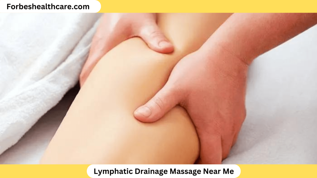 lymphatic drainage massage near me